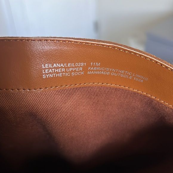 Brown suede boots 11 - Picture 4 of 4